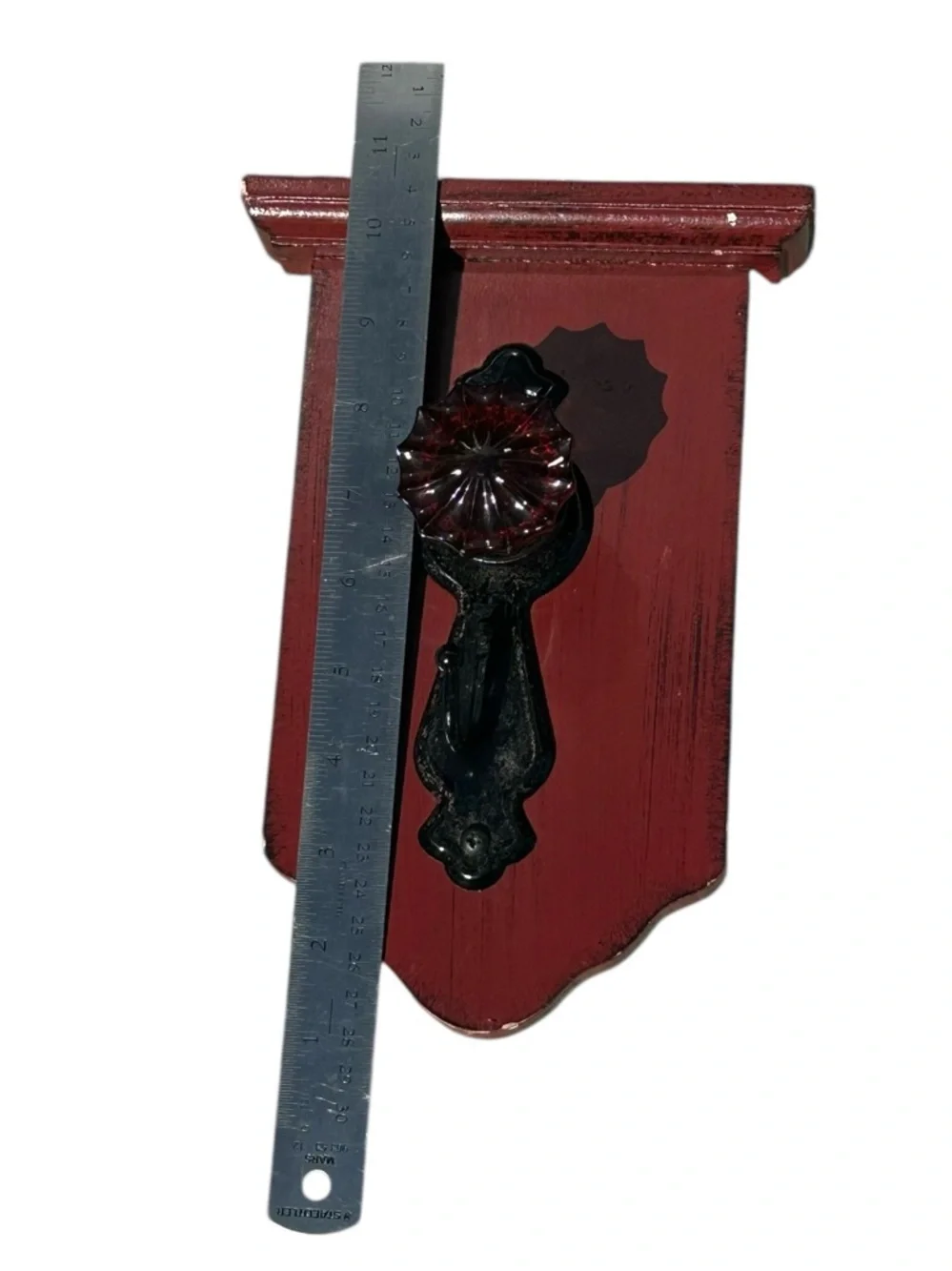 Set of 3 Vintage Style Wall Hooks Rustic Farmhouse Cottage Decor